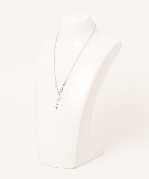 Dita Muaj.（ディータムアージュ）の「ビジュースターチェーンネックレス（ネックレス・レディース・シルバー・FREE）」の2枚目の写真