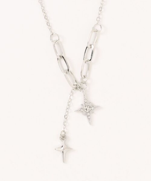 Dita Muaj.（ディータムアージュ）の「ビジュースターチェーンネックレス（ネックレス・レディース・シルバー・FREE）」の9枚目の写真