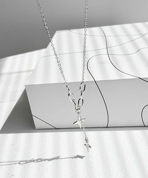 Dita Muaj.（ディータムアージュ）の「ビジュースターチェーンネックレス（ネックレス・レディース・シルバー・FREE）」の5枚目の写真