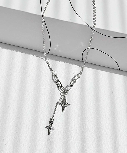 Dita Muaj.（ディータムアージュ）の「ビジュースターチェーンネックレス（ネックレス・レディース・シルバー・FREE）」の4枚目の写真