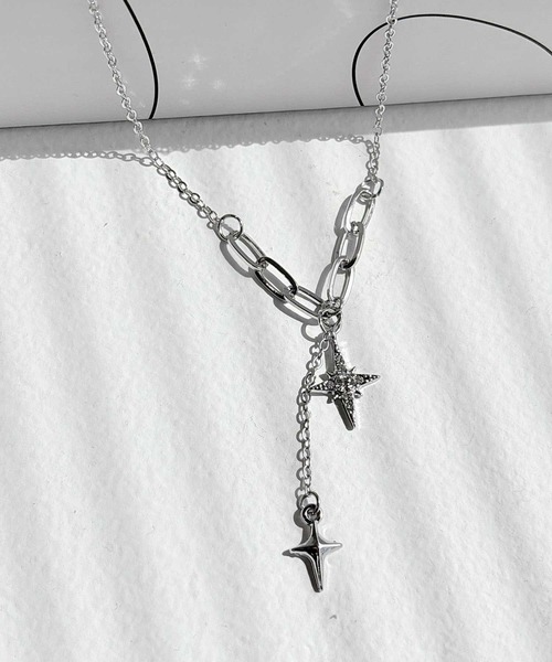 Dita Muaj.（ディータムアージュ）の「ビジュースターチェーンネックレス（ネックレス・レディース・シルバー・FREE）」の7枚目の写真