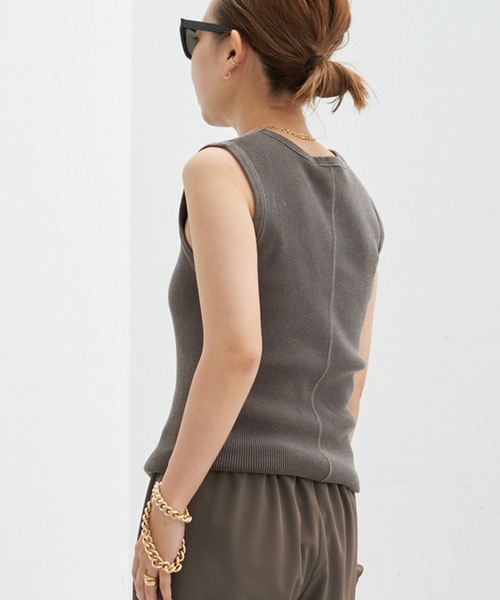 【ドゥーズィエムクラス】　Vintage ノースリーブ　Tシャツ Vintage ノースリーブ Tシャツ（Tシャツ/カットソー）｜Deuxieme