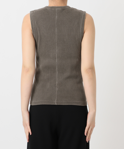 Deuxieme Classe（ドゥーズィエムクラス）の「*Vintage ノースリーブ Tシャツ（Tシャツ/カットソー・レディース・ブラック系その他/タン/ベージュ・FREE）」の22枚目の写真