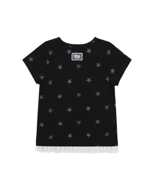 FANCY CLUB】Lace Star Layered Tee（Tシャツ/カットソー