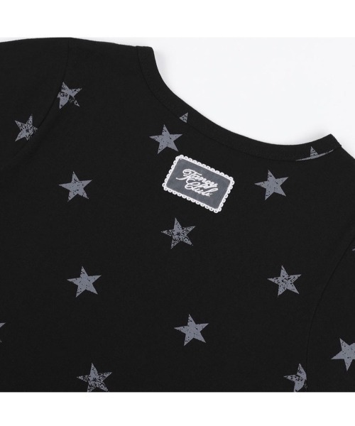 [FANCY CLUB] Tシャツ 半袖 LACE STAR LAYERD TEE (3color) Lace Star Layered Tee (White) F25QB118 - FANCY CLUB | 60
