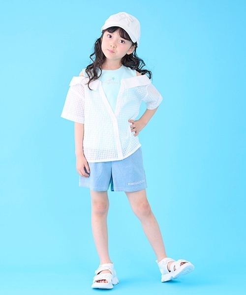 mezzo piano(メゾピアノ)の「シアードッキングシャツ(シャツ/ブラウス・キッズ・ピンク・130cm/120cm/140cm)」の20枚目の写真