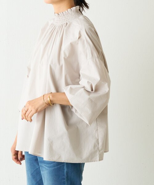 【BEARDSLEY ハイネックシャツ】新品未使用 BEARDSLEY - 未使用近 ビアズリー ハイネックシャツ 定価23,100