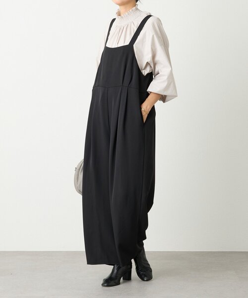 BEARDSLEY（ビアズリー）の「シャーリングハイネックシャツ（シャツ/ブラウス・レディース・グレー/ブラック・FREE）」の14枚目の写真