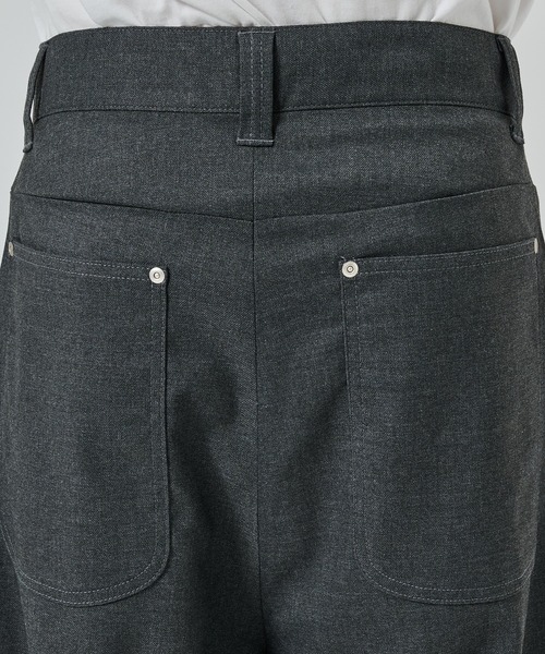 Jieda（ジエダ）の「【Jieda】TWO TUCK SLACKS（スラックス・メンズ・グレー/ブラック・2/1）」の13枚目の写真