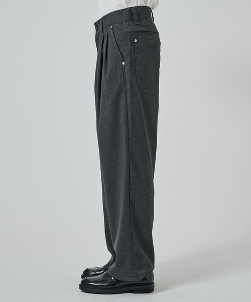 Jieda】TWO TUCK SLACKS（スラックス）｜Jieda（ジエダ）の