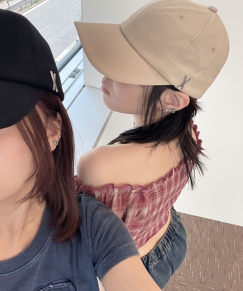 VARZAR/バザールstudoverfitballcap/スタッドオーバーフィットボールキャップ