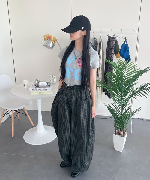 VARZAR（バザール）の「VARZAR/バザール stud over fit ball cap / スタッドオーバーフィットボールキャップ（キャップ・レディース・ベージュ系2/ブラック系1/ピンク系1/ピンク系2/ベージュ系1/ブラック系2・FREE）」の8枚目の写真