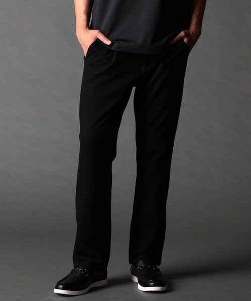 NICOLE CLUB FOR MEN（ニコルクラブフォーメン）の「アラカルトシアードビージャージイージーパンツ（その他パンツ・メンズ・ブラック/ブラック系/ネイビー・SMALL/MEDIUM/LARGE/X-LARGE）」の2枚目の写真