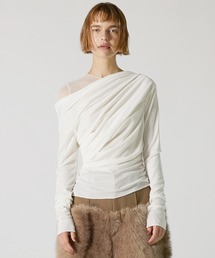 PRANK PROJECT | 【Pre-Order】ウールブレンドジャージトップ / Wool Blend Jersey Top(その他トップス)