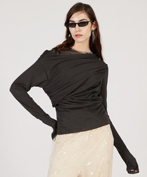 PRANK PROJECT | ウールブレンドジャージトップ / Wool Blend Jersey Top(その他トップス)