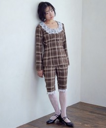 etre loin（エトルワン）の「Hem lace sabrina pants（その他パンツ）」