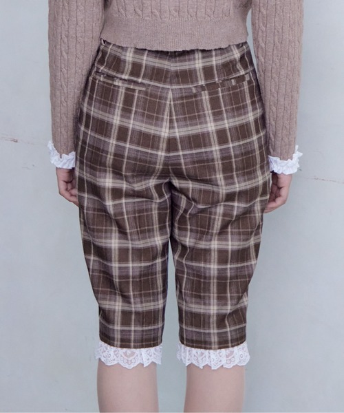 etre loin(エトルワン)の「Hem lace sabrina pants(その他パンツ・レディース・グレー/ブラック/ブラウン・M)」の12枚目の写真