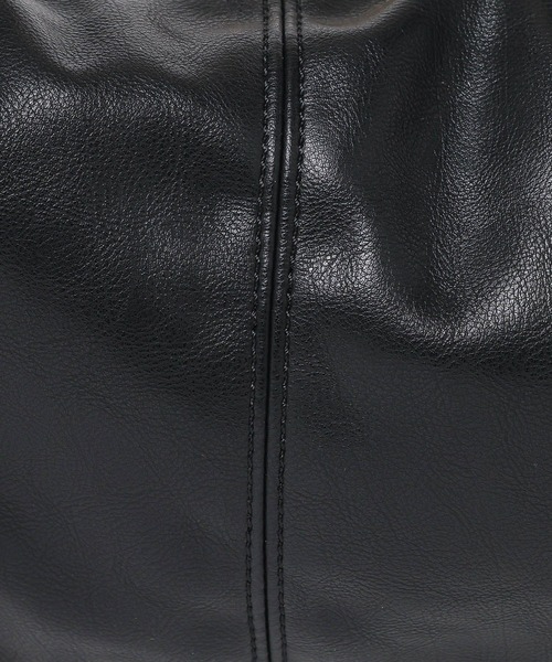 mysty woman（ミスティウーマン）の「【LE VERNIS】トライアングルBAG 574317（ハンドバッグ・レディース・ブラック/ベージュ・FREE）」の19枚目の写真