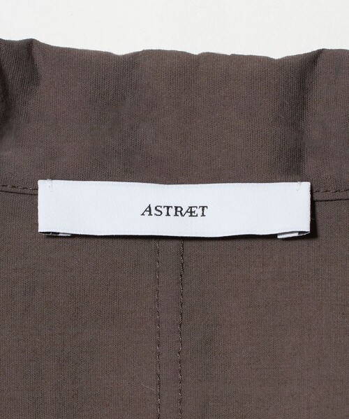 ASTRAET（アストラット）の「＜ASTRAET＞ラペル ショートスリーブシャツ②（シャツ/ブラウス・レディース・ダークブラウン/ブラック・FREE）」の22枚目の写真