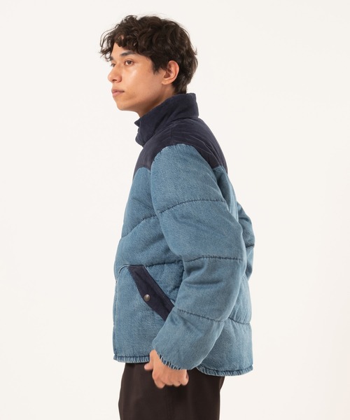 Levi's（リーバイス）の「Levi's/リーバイス ワイルド ウェスト ダウンジャケット（ダウンジャケット/コート・メンズ・インディゴブルー・S/XL/L/M）」の2枚目の写真