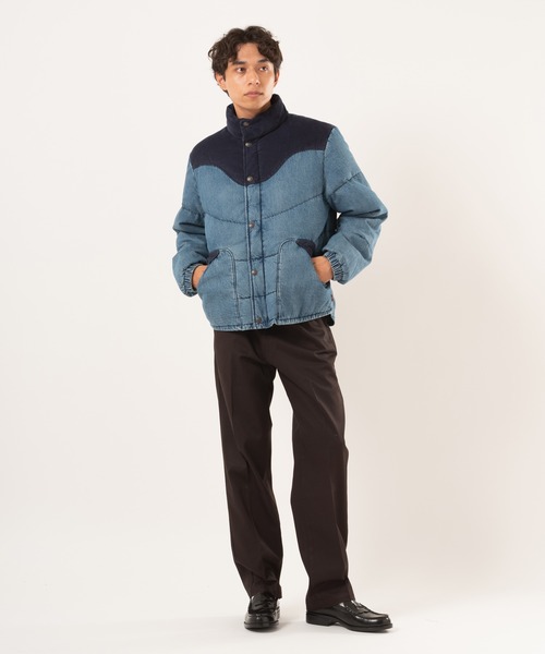 Levi's（リーバイス）の「Levi's/リーバイス ワイルド ウェスト ダウンジャケット（ダウンジャケット/コート・メンズ・インディゴブルー・S/XL/L/M）」の4枚目の写真