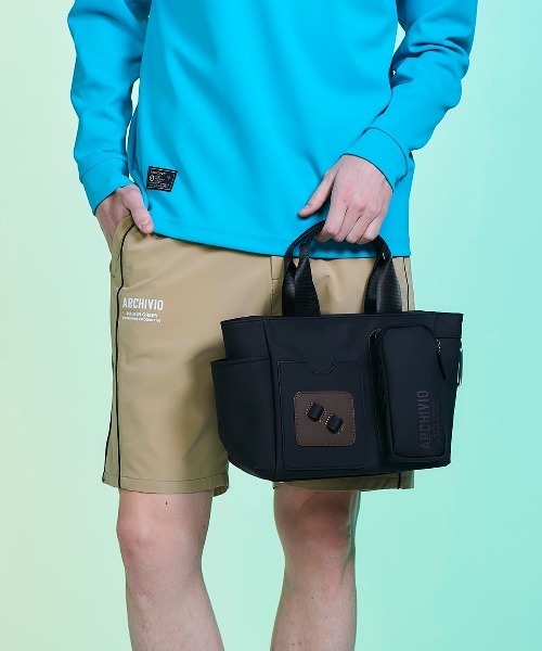 新品未使用タグ付き‼️archivio ❣️ カートバッグ☆ MENS>【メンズ】立体ポケットカートバッグ（ゴルフグッズ
