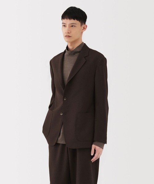 完売品] MUJI Labo ユニフォーム素材でつくったイージーパンツブラウン