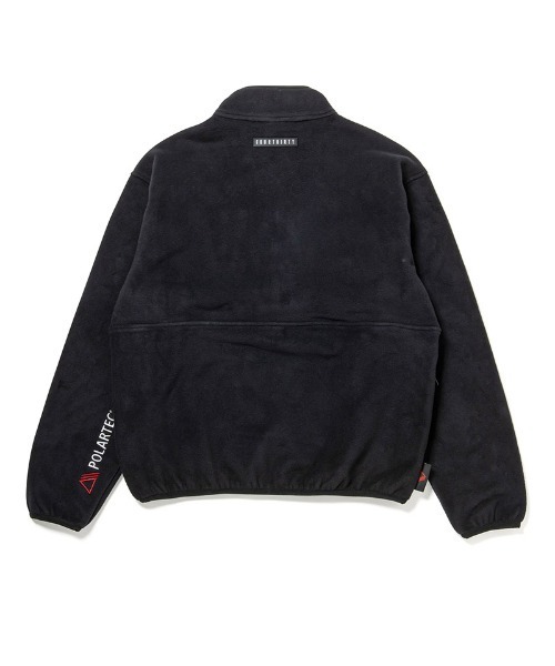 430(フォーサーティ)の「mj11002-PRTC FLEECE HALF ZIP PULL OVER プルオーバージャケット(25-143)(その他アウター・メンズ・ブラック・3/2/1/0)」の2枚目の写真