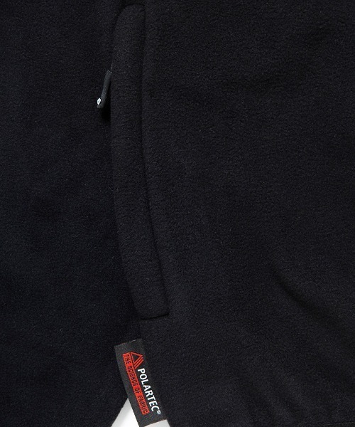430(フォーサーティ)の「mj11002-PRTC FLEECE HALF ZIP PULL OVER プルオーバージャケット(25-143)(その他アウター・メンズ・ブラック・3/2/1/0)」の5枚目の写真