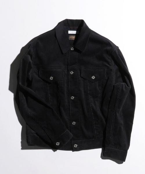 PENDLETON（ペンドルトン）の「＜PENDLETON × BY＞ CORD G-JK/ジャケット ◆（デニムジャケット・メンズ・オフホワイト/ネイビー・SMALL/MEDIUM/LARGE）」の2枚目の写真