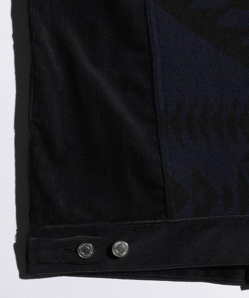 PENDLETON（ペンドルトン）の「＜PENDLETON × BY＞ CORD G-JK/ジャケット ◆（デニムジャケット・メンズ・オフホワイト/ネイビー・SMALL/MEDIUM/LARGE）」の6枚目の写真