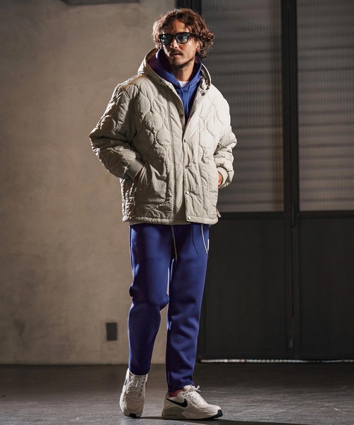 wjk reluxe(ダブルジェーケーリラックス)の「mpa3877-cardboard knit parka パーカー(WR25W-09)(パーカー・メンズ・ネイビー/ブラック/トップグレー・L/M/S)」の4枚目の写真