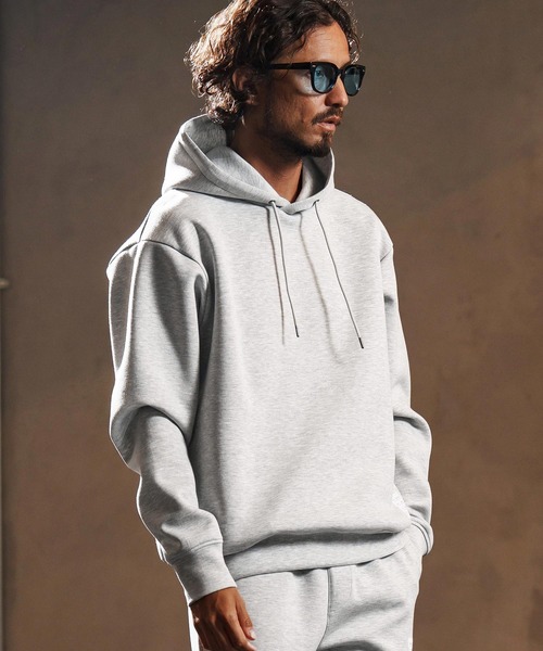 wjk reluxe(ダブルジェーケーリラックス)の「mpa3877-cardboard knit parka パーカー(WR25W-09)(パーカー・メンズ・ネイビー/ブラック/トップグレー・L/M/S)」の6枚目の写真