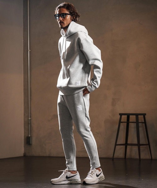 wjk reluxe(ダブルジェーケーリラックス)の「mpa3877-cardboard knit parka パーカー(WR25W-09)(パーカー・メンズ・ネイビー/ブラック/トップグレー・L/M/S)」の8枚目の写真