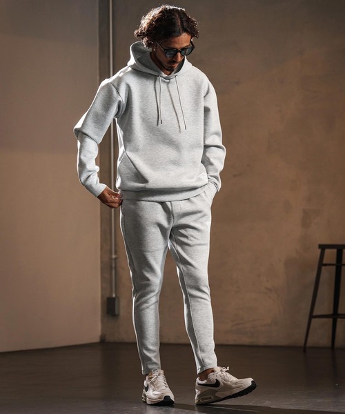 wjk reluxe(ダブルジェーケーリラックス)の「mpa3877-cardboard knit parka パーカー(WR25W-09)(パーカー・メンズ・ネイビー/ブラック/トップグレー・L/M/S)」の10枚目の写真
