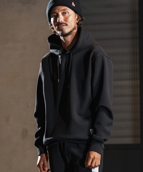 wjk reluxe(ダブルジェーケーリラックス)の「mpa3877-cardboard knit parka パーカー(WR25W-09)(パーカー・メンズ・ネイビー/ブラック/トップグレー・L/M/S)」の11枚目の写真