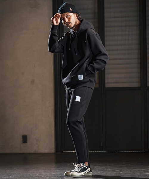 wjk reluxe(ダブルジェーケーリラックス)の「mpa3877-cardboard knit parka パーカー(WR25W-09)(パーカー・メンズ・ネイビー/ブラック/トップグレー・L/M/S)」の13枚目の写真