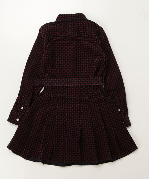 セール】ベルテッド コーデュロイ シャツドレス（シャツワンピース