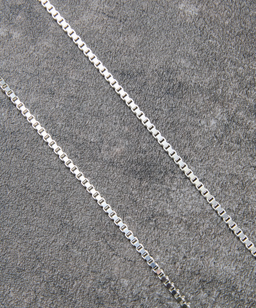 THEFT(セフト)の「THEFT セフト / VENETIAN SILVER CHAIN NECKLACE シルバー925ヴェネチアンチェーンネックレス 50cm(ネックレス・メンズ・シルバー・50cm)」の8枚目の写真