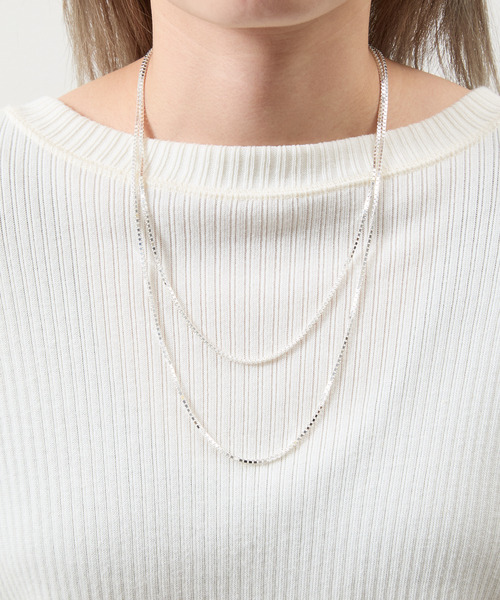 THEFT(セフト)の「THEFT セフト / VENETIAN SILVER CHAIN NECKLACE シルバー925ヴェネチアンチェーンネックレス 50cm(ネックレス・メンズ・シルバー・50cm)」の14枚目の写真