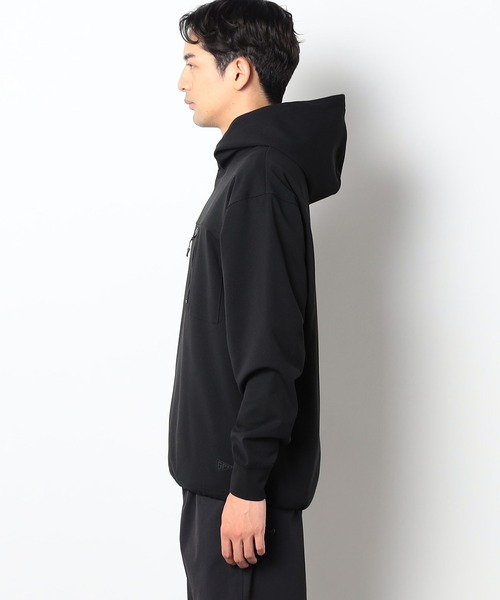 Grand PARK（グランドパーク）の「圧縮マイクロカノコテックパーカー（パーカー・メンズ・ネイビー/ブラック/ホワイト・LARGE/MEDIUM）」の4枚目の写真