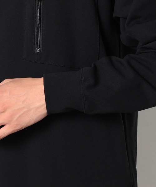 Grand PARK（グランドパーク）の「圧縮マイクロカノコテックパーカー（パーカー・メンズ・ネイビー/ブラック/ホワイト・LARGE/MEDIUM）」の13枚目の写真