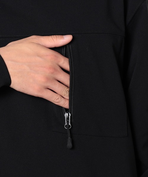 Grand PARK（グランドパーク）の「圧縮マイクロカノコテックパーカー（パーカー・メンズ・ネイビー/ブラック/ホワイト・LARGE/MEDIUM）」の6枚目の写真