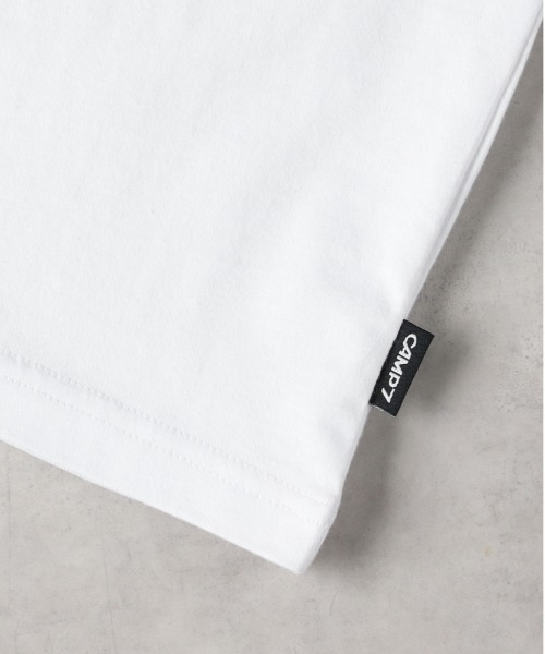 CAMP7（キャンプセブン）の「【接触冷感】【CAMP7】バックフォトプリントＴシャツ / エコ素材（Tシャツ/カットソー・メンズ・ホワイト/ブラック・L/XL/M）」の4枚目の写真