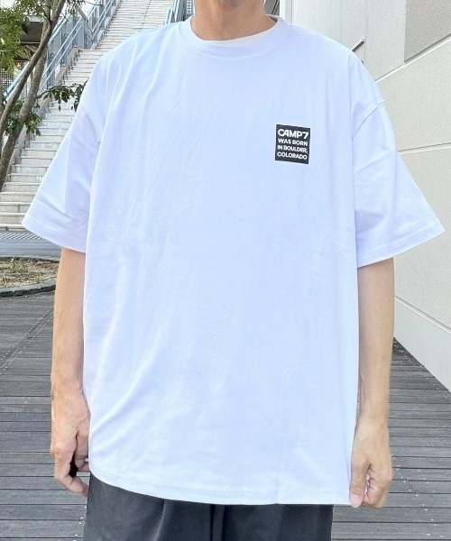 CAMP7（キャンプセブン）の「【接触冷感】【CAMP7】バックフォトプリントＴシャツ / エコ素材（Tシャツ/カットソー・メンズ・ホワイト/ブラック・L/XL/M）」の20枚目の写真