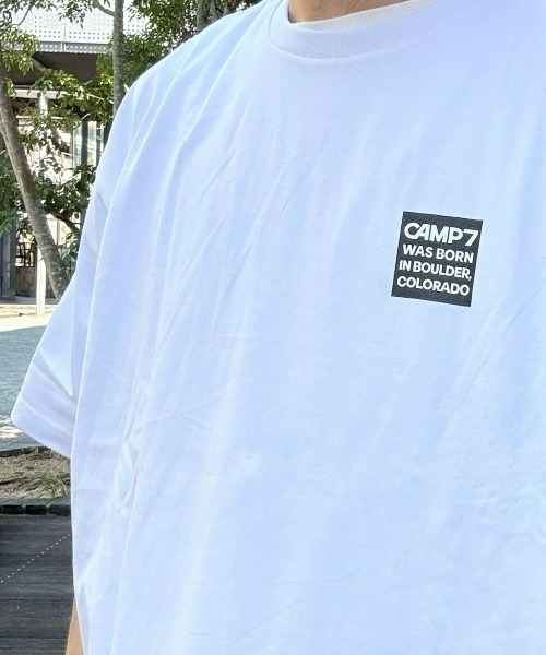 CAMP7（キャンプセブン）の「【接触冷感】【CAMP7】バックフォトプリントＴシャツ / エコ素材（Tシャツ/カットソー・メンズ・ホワイト/ブラック・L/XL/M）」の19枚目の写真