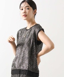 Mewl（ミュール）の「Ｍｅｗｌプリエプリントタンク（タンクトップ）」