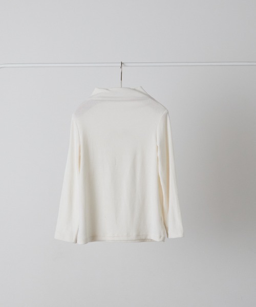 riziere(リジェール)の「シームレスハイネックプルオーバー(MOMとお揃い)(Tシャツ/カットソー・キッズ・ブラウン/ホワイト/ブラック・130/120/110/100/90/150/140)」の22枚目の写真