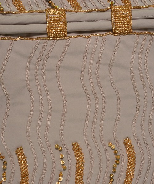 BIGOTRE（ビゴター）の「SATURDAY AIRY（ハンドバッグ・レディース・ブルー/ベージュ・ONE SIZE）」の4枚目の写真