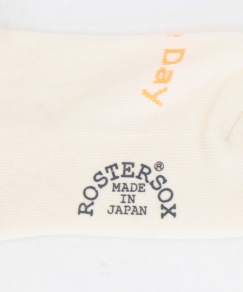 FREAK'S STORE（フリークスストア）の「ROSTER SOX/ロスターソックス ”CAT”モチーフソックス（ソックス/靴下・レディース・ホワイト/ナチュラル・ONE SIZE）」の6枚目の写真
